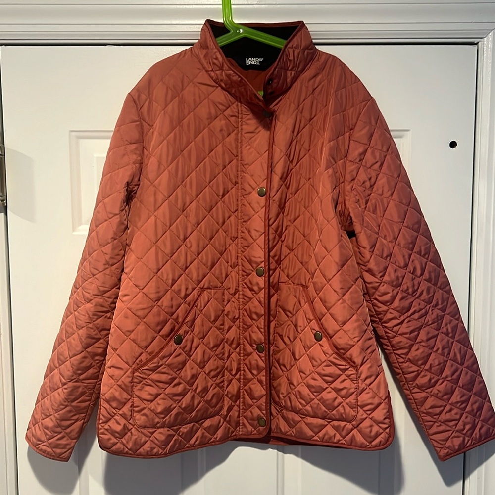 Land’s End Women’s Quilted Primaloft ThermoPlume Jacket